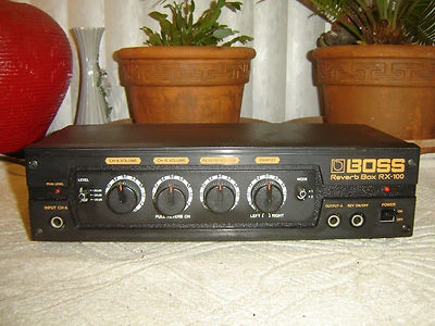 Boss RX-100, Reverb Box, Stereo and Mono Spring Reverb, Roland, Vintage Unit - Image 1 of 4