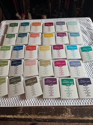 Stampin’ Up! Lote de 31 tarjetas artesanales de estampillas de almohadillas de tinta Foto 1 de 4