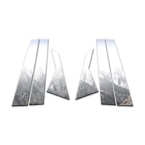 Auto Reflections Pillar Post Covers fit for 11-14 Hyundai Sonata [6p w/C Pillar] - Picture 1 of 4