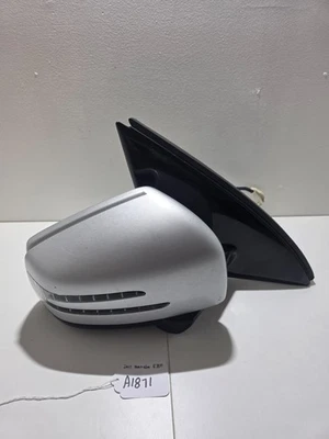 Espejo retrovisor de puerta Mercedes R350 2011 2012 2013 OEM sin persiana plateado lado del pasajero Foto 1 de 4