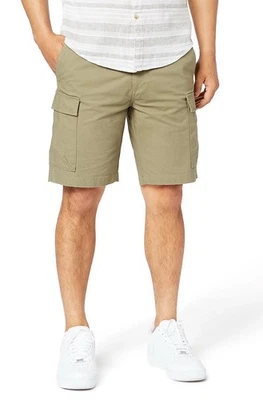 NUEVO CON ETIQUETAS $59 Pantalones Cortos Para Hombre Dockers Tech Cargo Smart 360 Tech 42W Jardín Salvia 9” Entrepierna Foto 1 de 4