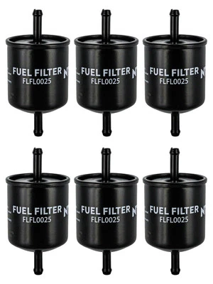 6 x NTK Fuel Filter fits Holden Jackaroo/Monterey 3.2 UBS SUV i 4x4 (UBS25) - image 1 of 4