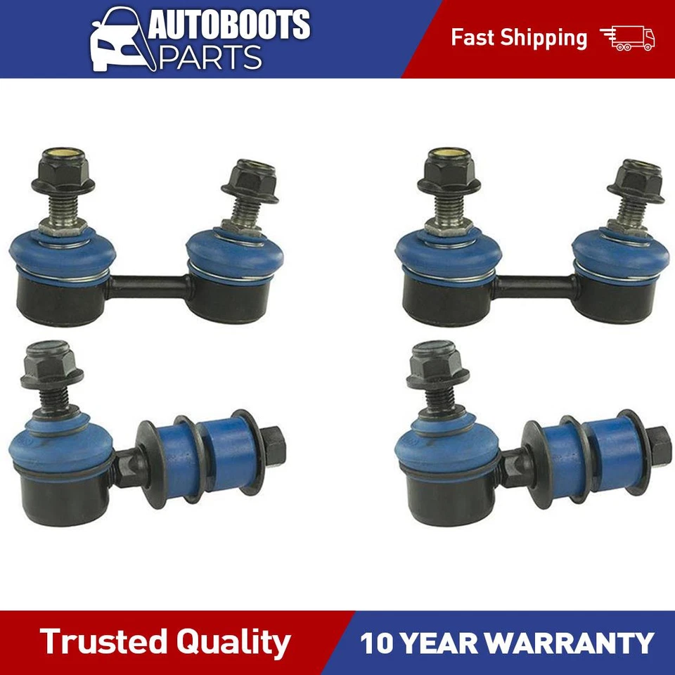 Kit de enlace de barra estabilizadora de suspensión delantera trasera para Dodge Stealth 1991-1996 Foto 1 de 2