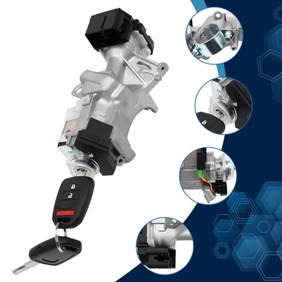Interruptor de cilindro de bloqueo de encendido con llave remota para Honda Accord L4 2014-2017 2,0 L Foto 1 de 4