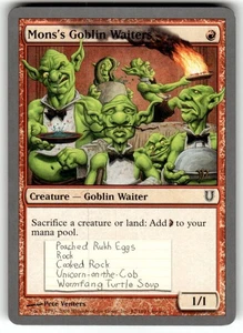 Mons's Goblin Waiters Unhinged Regular MTG - Picture 1 of 2