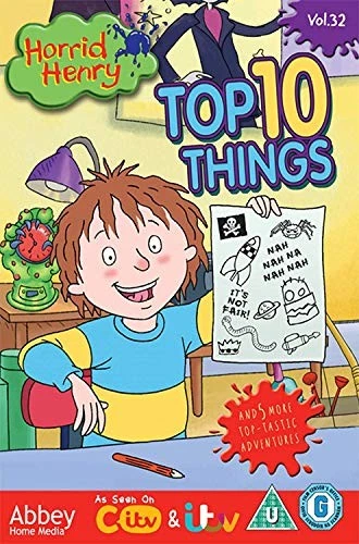 Horrid Henry Top Ten Things [DVD] - Image 1 of 1