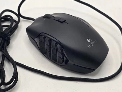 Logitech G600 MMO Gaming Mouse 20 Buttons RGB Wired Optical USB For PC Mac Gamer - Image 1 of 4