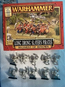 10x Warhammer Fantasy Old World Dogs of War Long Drong Slayers Piraten Zwerge - Bild 1 von 11
