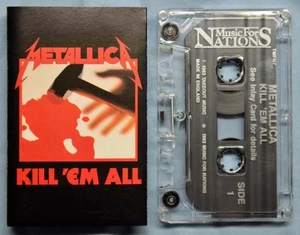 METALLICA Kill 'Em All UK Music For Nations T MFN 7 🟢MINT- / MINT-🟢 - Picture 1 of 13