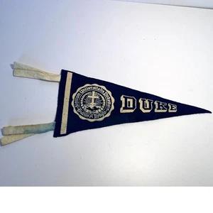 Vintage Duke University Mini Wimpel; schwer zu finden Vintage Filzwimpel - Bild 1 von 6