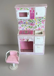 Muñeca Barbie Dulces Rosas Cocina Centro de Cocina Para Restauración De Colección 1987 - Imagen 1 de 8