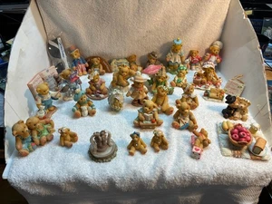 Enesco Cherished Teddies Misc. LOT Figurines Large Lot Priscilla Hillman - Picture 1 of 2