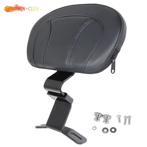 Front Driver Rider Backrest For CVO Touring Road King Glide FLHR 2009-2022 US - Picture 1 of 9