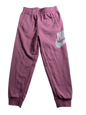 NWT Nike Fleece Logo Printed Joggers Magic Flamingo Kids Sz 6x For 6-7 Year Olds - Image 1 of 3