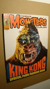 FAMOUS MONSTERS 108 *NICE* KING KONG SPECIAL BASIL GOGOS COVER ART - Picture 1 of 3