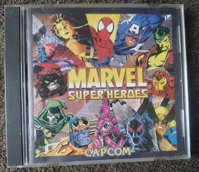 Raro CD colonna sonora Marvel Super Heroes Capcom 1995 gioco arcade importazi... - Immagine 1 di 4