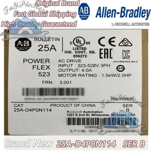 AB 25A-D4P0N114 Ser B Brand New Quality Guaranteed Free Ship - Picture 1 of 4