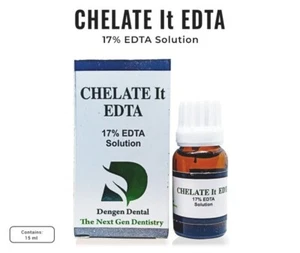 Dengen Dental 17% EDTA Solution 15ml For Dental Purpose (Free & Fast Shipping).. - Picture 1 of 6