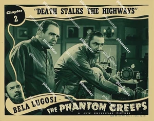 PHANTOM CREEPS 1939 BELA LUGOSI DEATH STALKS CHAPT 2 11 X 14 LOBBY CARD LC - Picture 1 of 1