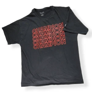 Champion Black Tee Large - Bild 1 von 1