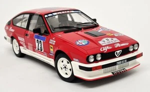 Solido 1/18 - Alfa Romeo GTV6 Tour De Corse Rally 1985 Diecast model car - Picture 1 of 5