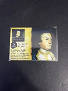 Pirates Wizkids CSG Pocketmodel CAPITAINE ARAZURE Unpunched Fire & Steel - Picture 1 of 2