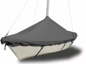 Boat Mast Up Peaked Cover to fit Hobie One 14 Sailboat - Polyester Charcoal Gray - Foto 1 di 1
