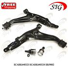 4Pc Front Left Right Lower Control Arm Kit Ball Joints For Honda Cr-V 1997-2001