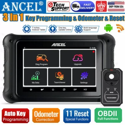 Профессиональный автомобильный OBD коррекция пробега ключ программирование масло сервисный инструмент планшет - Изображение 1 из 4