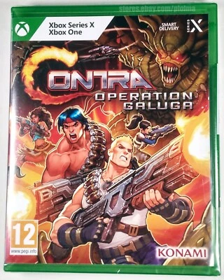 CONTRA: OPERATION GALUGA New XBOX ONE / SERIES X Game EU Release ENGLISH COVER - Image 1 of 4