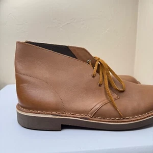 Clarks Bushacre 2 Botas Chukka Para Hombre Talla 10 Cuero Marrón - Imagen 1 de 8