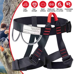 Klettergurt, Sicherheits-Halbkörpergurt zum Abseilen, Ziplining, Baumklettern - Bild 1 von 13