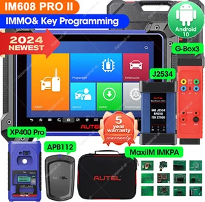 Autel MaxiIM IM608S II IM608S PRO II & IMKPA Key Programming Diagnostic Scanner - Imagen 1 de 23