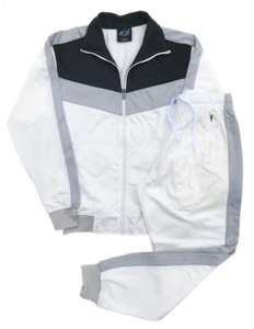 Men's Tracksuit Climate Track Jacket & Track Pants Jogger Matching Full Set - Picture 1 of 15