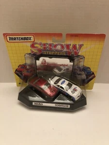 NOS Matchbox Show Stopper Lamborghini Diablo & Countach Error Has Ford Car IOB - Picture 1 of 3