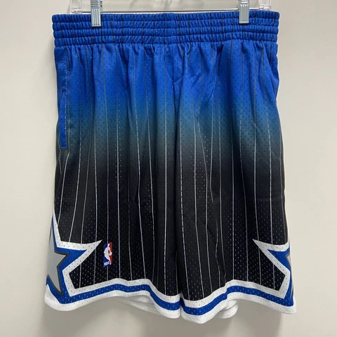 Mitchell & Ness Orlando Magic 1994 NBA Fadeaway Swingman Shorts Mens Large New Cover