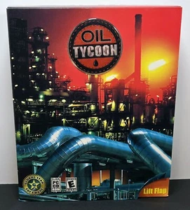 Oil Tycoon PC CD-ROM Big Box 2001 Computer Game By Global Star Software SEALED - Picture 1 of 8