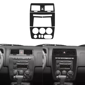 4x Cubierta de panel de consola central interior de fibra de carbono para Hummer H3 2006-2010 - Imagen 1 de 18