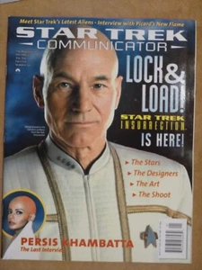 Star Trek Communicator Magazine #120 Patrick Stewart Bagged & Boarded Picard - Picture 1 of 7