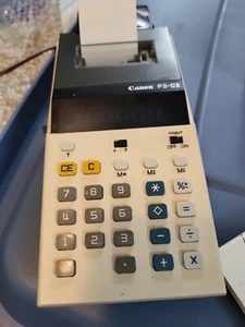 Cannon PalmPrinter P3-Dll mit Stromquelle. Originalkarton. Vintage  - Bild 1 von 6