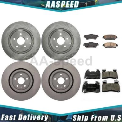 Pastillas de freno y rotores delanteros y traseros para Chevrolet SS 2014 Power Stop C-Tek Foto 1 de 4