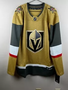 Mens Fanatics Gold Vegas Golden Knights Breakaway Jersey NWT XL - Picture 1 of 9