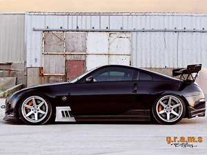 Aero Side Diverters for Nissan 350Z Fairlady Performance Body Kit Side Skirt v9 - Picture 1 of 4