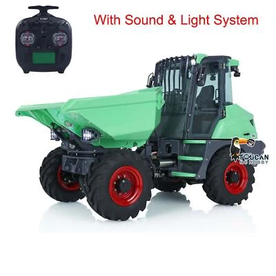 LESU 1/14 AOUE 6MDX RC Hydraulic Articulated Dumper Truck 4X4 Tipper Frsky I6S - Image 1 of 4