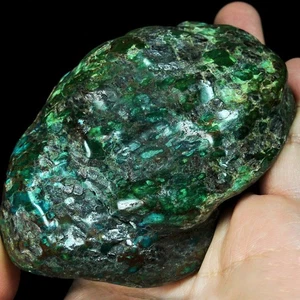 1256Ct Spinnennetz Türkis Grobes Exemplar UYKM843 - Bild 1 von 3