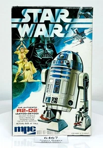 MPC Star Wars Authentic R2-D2 Scale Model Kit 1977 Unused Never Put Together - Picture 1 of 8