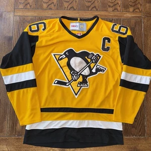 Pittsburgh Penguins Mario Lemieux CCM Vintage Hockey NHL Trikot Größe 50 - Bild 1 von 14