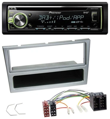 Pioneer DAB USB MP3 AUX CD Autoradio für Opel Combo C Corsa C Meriva Tigra 2000- - Bild 1 von 4