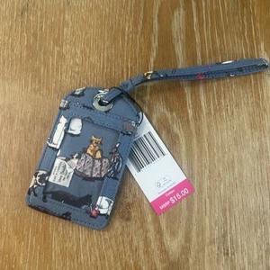 Vera Bradley Luggage ID Tag Cats Meow NWT (14545) - Picture 1 of 4