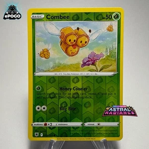 Combee 011/189 Reverse Holo Pokemon TCG: Astral Radiance Card MINT SHIPPED TODAY - Picture 1 of 2